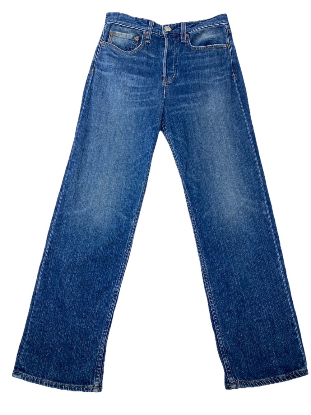 Rag & Bone Maya High Rise Ankle Straight Jeans Blue Women’s Size 26
